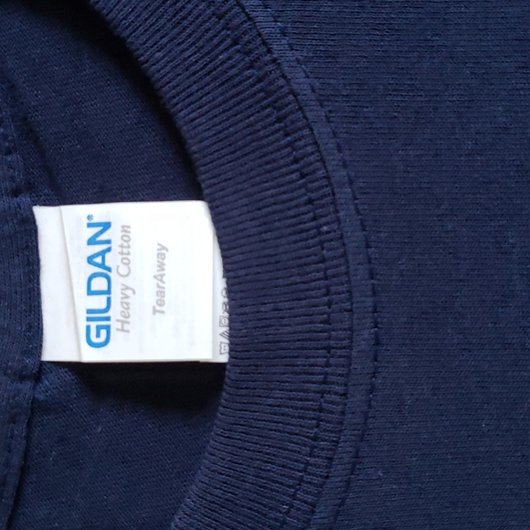 Gildan Senior 2021 t-shirt navy blue - Picture 2 of 3